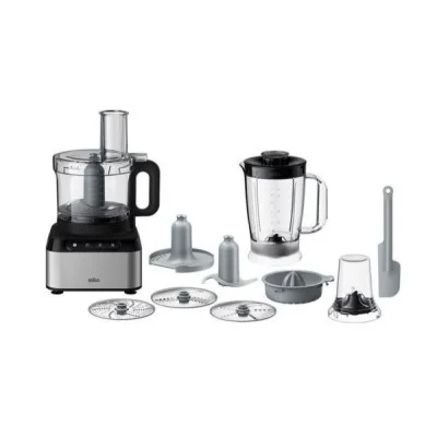 Braun Food Processor 800 Watts 2.1 Bowl - Black